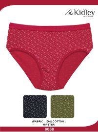 Women Hipster Cotton Panties (6068)