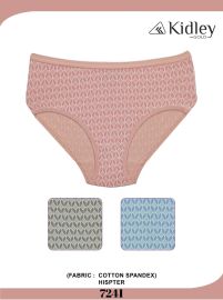 Women Hipster Cotton Spandex Panties (7241)