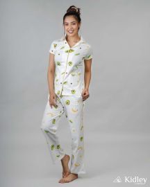 Cotton button down avocado night wear women