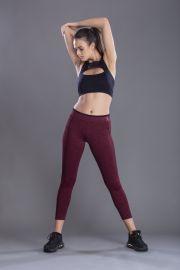 Maroon legging