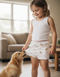 LittleEase Cotton Bloomers for Kids – TinyTale Prints, Pack of 3