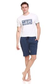 Denim Check Shorts