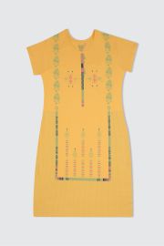 long kurti yellow