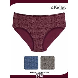 Women Hipster Cotton Panties (6070)