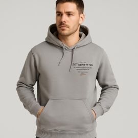 Men Fur Hoodie (GREY)