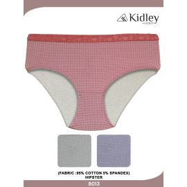 Women Hipster Cotton Spandex Panties (8013)