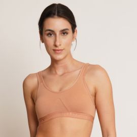 Cotton Sports Bra Skin