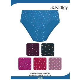 Women Hipster Cotton Double Elastic Panties (5026)