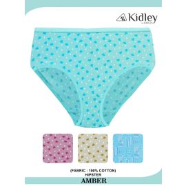 Women Hipster Cotton Amber Light Panties 