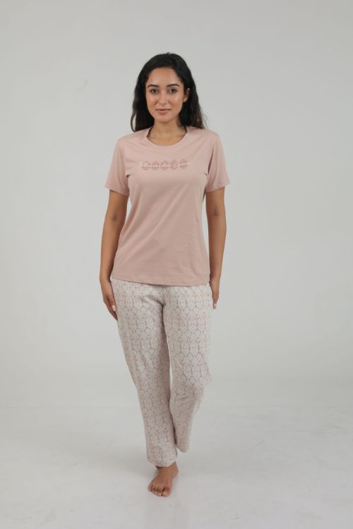 Cotton Nightsuit Peach