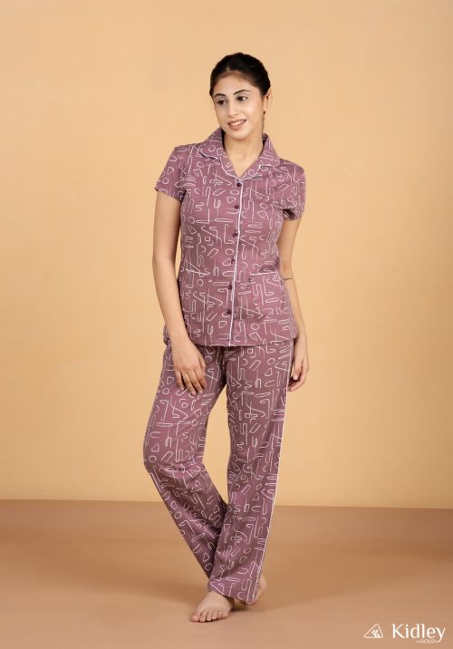 onion Ladies night suit button down