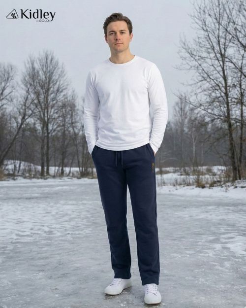 Men’s Premium Fleece Fur-Lined Winter Track Lower