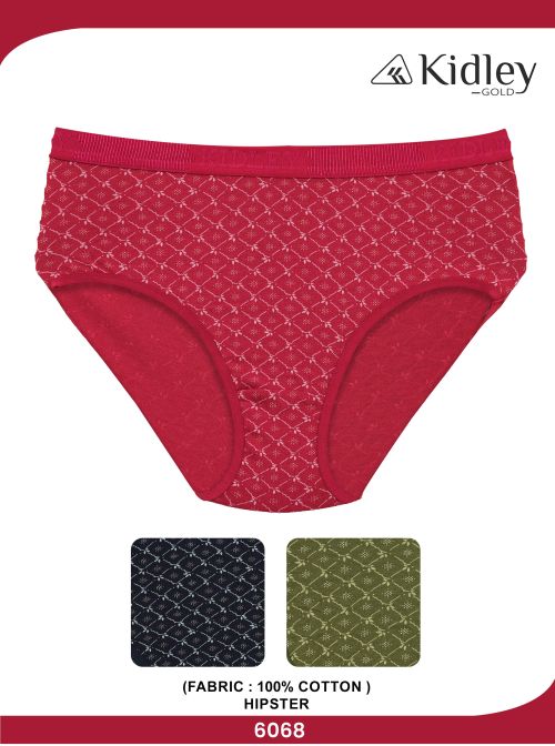 Women Hipster Cotton Panties-S