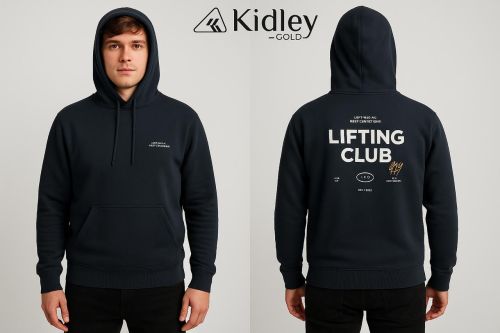 Men Fur Hoodie (NAVY)