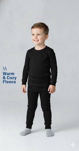Premium Kids Fur Thermal Set