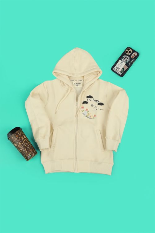 Cartoon Girl zipper hoodie