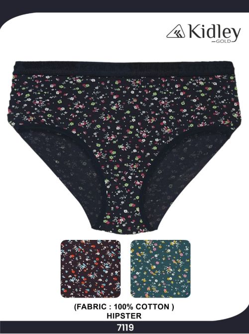 Women Hipster Cotton Panties (7119)