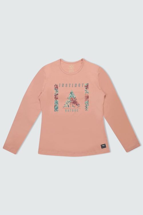 Premium Peach Tee Girls