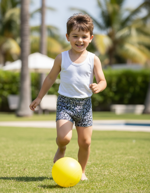SoftJoy Printed Cotton Boxer Briefs for Boys – Pack of 3