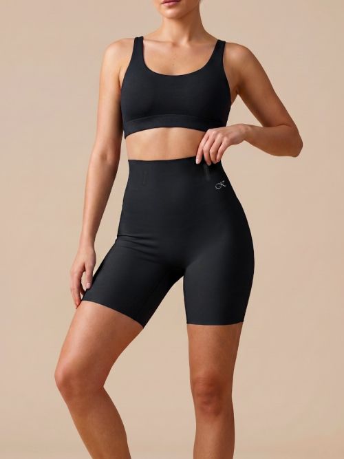 MagiSculpt Tummy Control Long Shapewear – Classic Black