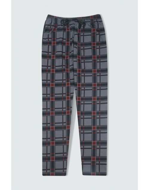 Printed Pajamas Dark Gray