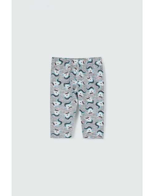 All over printed capri grey