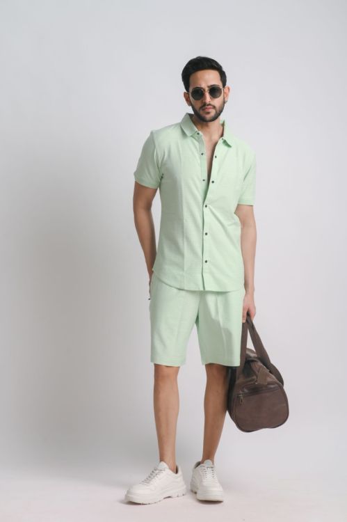 Combo Men’s Corset with Shorts (Pista)