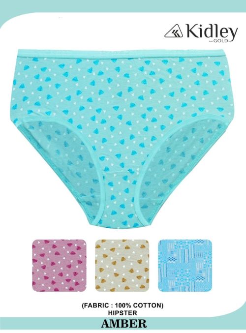 Women Hipster Cotton Amber Light Panties 