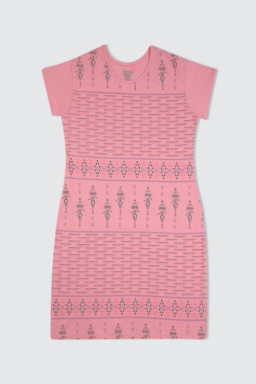 Long kurti pink