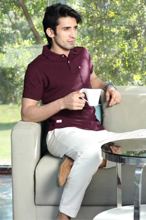 MAROON POLO