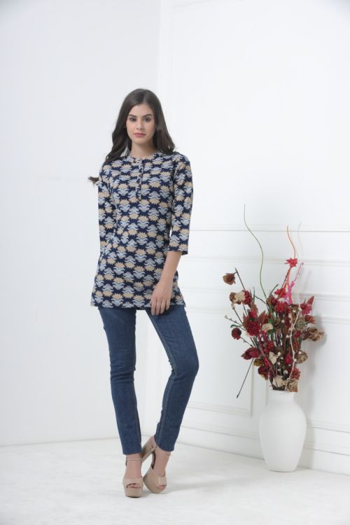 Navy Kurti