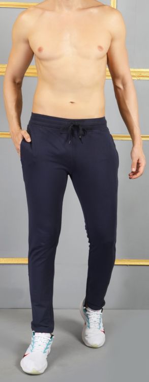 Cotton Navy Joggers