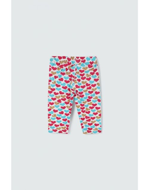 All over printed capri pink