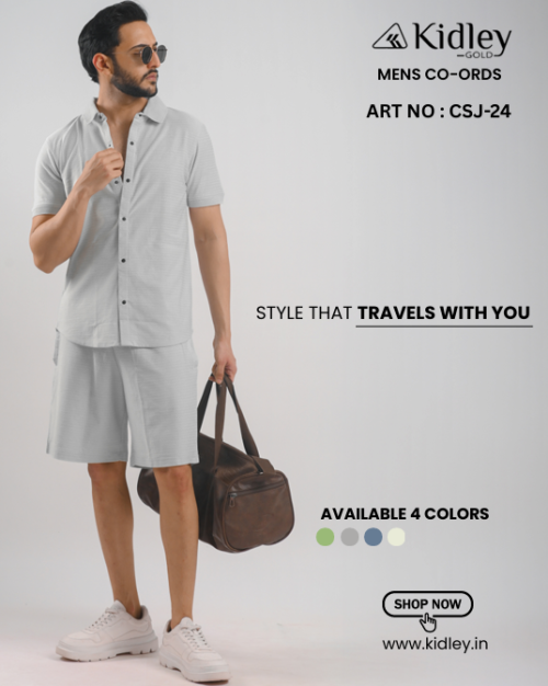 Combo Men’s Corset with Shorts (Grey)