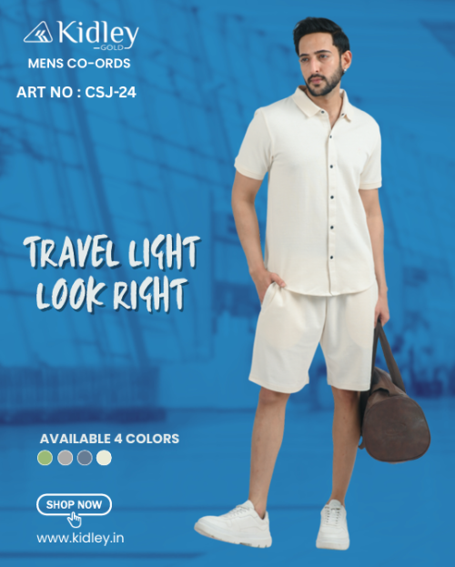 Combo Men’s Corset with Shorts (WHITE)
