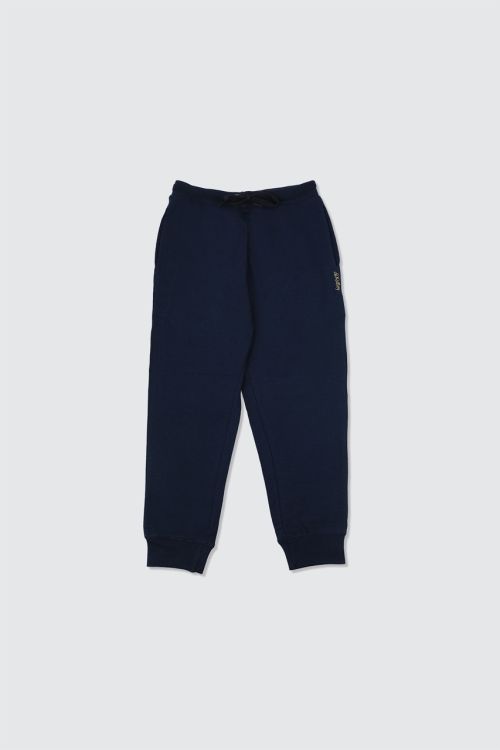 Kids cotton jogger teal blue