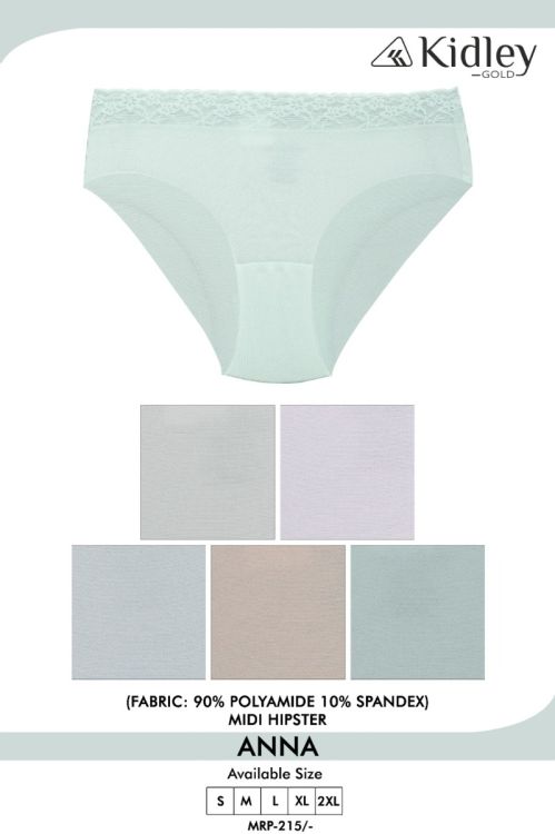 Kidley Gold ANNA Bonded Midi Hipster