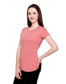 Peach Pintuck Top main image 0