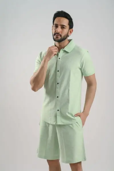 Combo Men's Corset with Shorts (Pista)